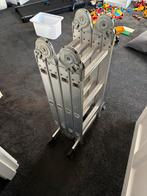 Uitklapbare Ladder - 12 Tredes, Doe-het-zelf en Verbouw, Ladders en Trappen, Ophalen, Gebruikt, Ladder, Opvouwbaar of Inschuifbaar