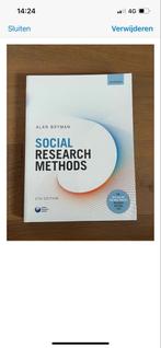 Social Research Methods - Alan Bryman, Ophalen of Verzenden, Gamma, Zo goed als nieuw, WO