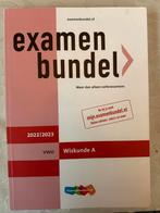 Examenbundel Wiskunde A VWO 2022/2023, Boeken, Schoolboeken, Ophalen of Verzenden, Zo goed als nieuw, VWO, Wiskunde A