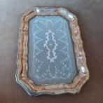 Verzilverde schaal kanten inleg 1900–1930, Ophalen of Verzenden