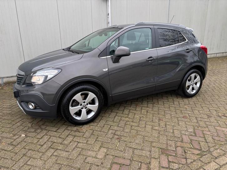 Opel Mokka 1.4 Turbo 140PK Start/stop 2016 Grijs, Auto's, Opel, Bedrijf, Mokka, ABS, Achteruitrijcamera, Airconditioning, Bluetooth