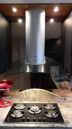 Miele afzuigkap 249 , glazen kap, Witgoed en Apparatuur, Ophalen, Zo goed als nieuw, Minder dan 200 m³ per uur, Wandschouwkap