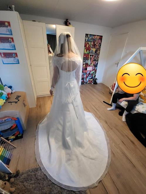 Bruidsjurk maat 38 nieuw, Kleding | Dames, Trouwkleding en Trouwaccessoires, Nieuw, Trouwjurk, Wit, Ophalen of Verzenden