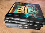 De Azteken Inca Peru 3000 jaar geschiedenis 4x (set boeken, Ophalen of Verzenden, Zo goed als nieuw, 20e eeuw of later