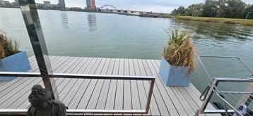 Ponton met HDPE buizen en composiet deck 480x 250  beschikbaar voor biedingen