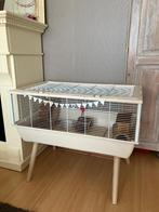 Mooie (hamster)kooi op pootjes & accesoires, Dieren en Toebehoren, Knaagdieren en Konijnen | Hokken en Kooien, Ophalen, Kooi, 60 tot 90 cm