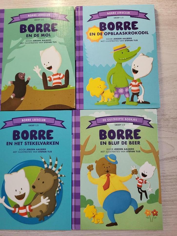 Borre 4 boeken voor kleuters, Boeken, Kinderboeken | Kleuters, Zo goed als nieuw, Fictie algemeen, Verzenden