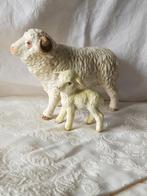 Goebel Schaap + Hoorns, & lammetje - Gemerkt, kerststal, Ophalen of Verzenden