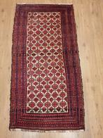 Vintage handgeknoopt perzisch tapijt beloutch 202x101, 200 cm of meer, Overige kleuren, 100 tot 150 cm, Gebruikt