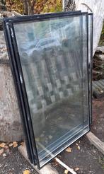 4 ruiten dubbelglas hr++, Doe-het-zelf en Verbouw, Glas en Ramen, Ophalen, Gevelraam of Ruit, Gebruikt, Minder dan 80 cm