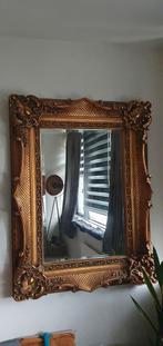 vergulde antiek franse spiegel  Echt prachtig !!!!, Huis en Inrichting, Woonaccessoires | Spiegels, 100 tot 150 cm, Gebruikt, 100 tot 125 cm
