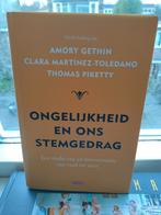 Clara Martinez-Toledano - Ongelijkheid en ons stemgedrag, Boeken, Ophalen of Verzenden, Zo goed als nieuw, Clara Martinez-Toledano; Amory Gethin; Thomas Piketty