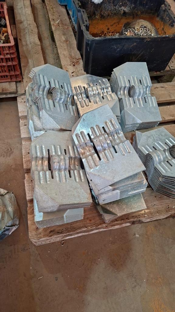 Schetsplaat rond 60mm, Tuin en Terras, Tuinhekken en Hekwerk, Nieuw, IJzer, Ophalen