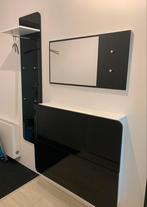 Garderobe Set Zwart/Wit, Huis en Inrichting, Woonaccessoires | Kapstokken, Overige materialen, Gebruikt, 150 tot 200 cm, Ophalen