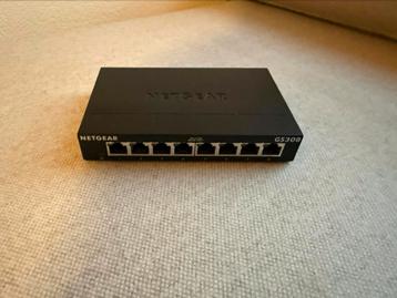 Netgear GS308 – 8-poorts Gigabit Ethernet Switch beschikbaar voor biedingen