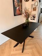 Schitterende eettafel Table du Sud 180 x 80 zwart, Huis en Inrichting, Ophalen, Overige materialen, 50 tot 100 cm, Zo goed als nieuw