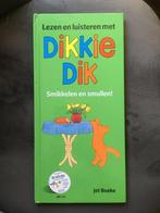 Dikkie Dik Smikkelen en smullen (zonder cd), Ophalen of Verzenden, Gelezen