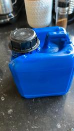 Jerrycan 1 liter gebruikt voor biologische amandelolie, Ophalen of Verzenden, Gebruikt