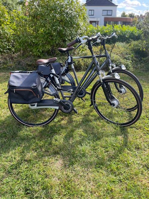 Exclusive | SET Gazelle Esclips | Rijk uitgerust | Z.G.A.N., Fietsen en Brommers, Fietsen | Dames | Damesfietsen, Zo goed als nieuw