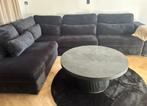 Luxe Hoekbank - Zwart, Huis en Inrichting, Banken | Bankstellen, Ophalen, Gebruikt, 100 tot 125 cm, Hoekbank