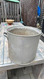 Grote zinken pan ketel zink, Ophalen of Verzenden