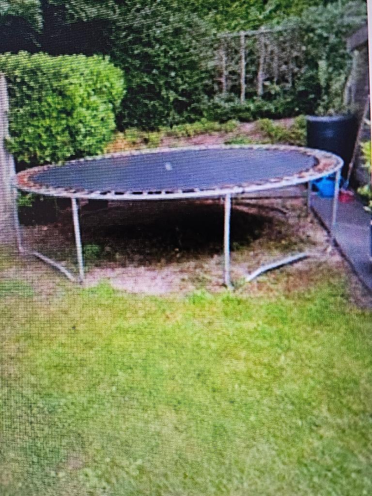 trampoline doorsnede 305 cm kompleet met nieuw springdoek, Ophalen, Nieuw