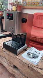 Gaggia Classic LSB 2014 espressomachine, Gebruikt, Espresso apparaat, Gemalen koffie, Ophalen of Verzenden