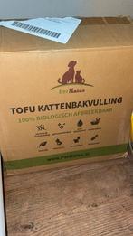 Bijna volle tofu kattenbakvulling zak 18L, Dieren en Toebehoren, Ophalen, Kat