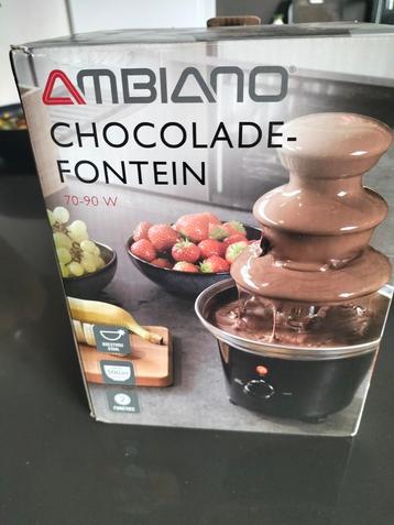 Chocolade fontein nieuwstaat  beschikbaar voor biedingen