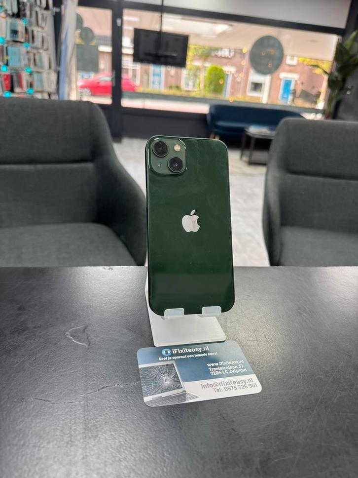 iPhone 13 256GB Groen! Scherm netjes! Accu 99%! Garantie!, Telecommunicatie, Mobiele telefoons | Batterijen en Accu's, Samsung