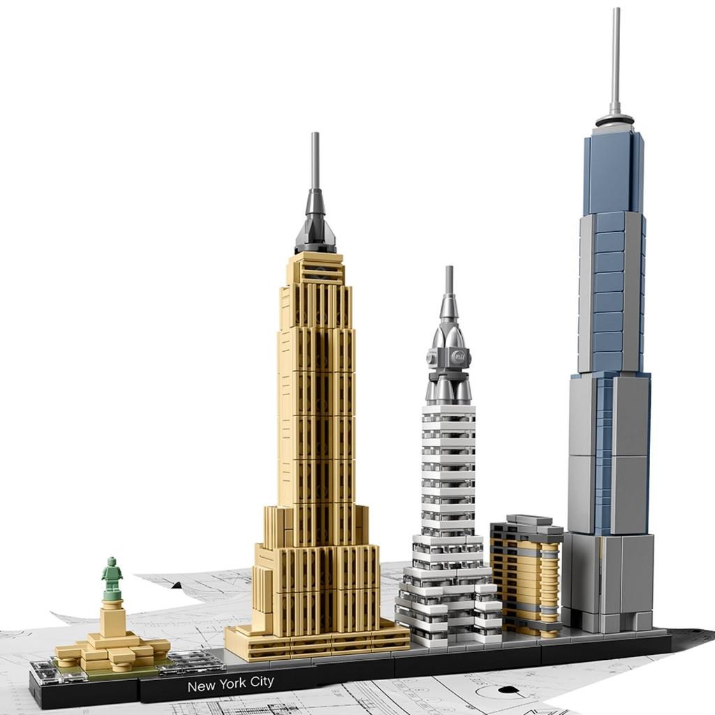 Lego Architecture New York city set compleet., Kinderen en Baby's, Speelgoed | Duplo en Lego, Ophalen of Verzenden, Zo goed als nieuw