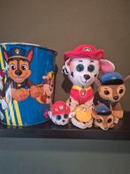 Set paw patrol TY knuffels beanies, Ophalen of Verzenden, Zo goed als nieuw, Hond