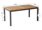 Hartman Sonata tuintafel teak, Ophalen, Zo goed als nieuw, Rechthoekig, Hout