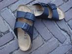 GRATIS VERZENDEN LUXE ZWARTE LEREN ARIZONA BIRKENSTOCKS MT37, Slippers, Verzenden, Zwart, Nieuw
