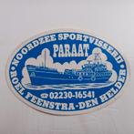 Sticker. Noordzee sportvisserij ROEL FEENSTRA. Den Helder., Ophalen of Verzenden, Zo goed als nieuw