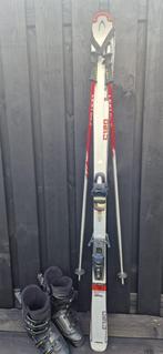Head Cyber C120 ski-set + skischoenen maat 43/44, Sport en Fitness, Ophalen, 160 tot 180 cm, Gebruikt, Carve