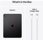 Apple ipad pro (2024) 13 nanotextuur wifi+5G Factuur+Garanti, Computers en Software, Apple iPads, Apple, Apple iPad, Zwart, Nieuw