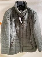 Halflange dameswinterjas maat 44 d.groen/gemeleerd, Ophalen of Verzenden, Gedragen, Maat 42/44 (L), Groen