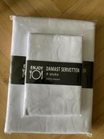 Te koop Damast tafelkleed en servetten, Huis en Inrichting, Tafelkleden, Ophalen of Verzenden, Nieuw, Rechthoek, Binnen