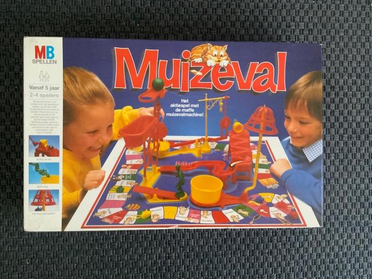 MB gezelschapsspel Muizenval COMPLEET Muizeval, Hobby en Vrije tijd, Gezelschapsspellen | Bordspellen, Zo goed als nieuw, Ophalen of Verzenden