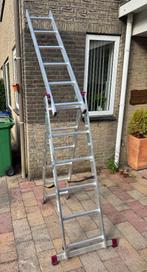 Ladder reformladder 3x6 treden, Doe-het-zelf en Verbouw, Ladders en Trappen, Ophalen, Zo goed als nieuw, Ladder, Opvouwbaar of Inschuifbaar
