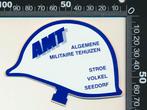 Sticker: Algemene Militaire Tehuizen - Stroe Volkel Seedorf, Verzamelen, Ophalen of Verzenden, Zo goed als nieuw, Bedrijf of Vereniging