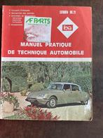 Citroën DS 21 Manuel Pratique - Techniek Auto, Ophalen of Verzenden, Gelezen, Citroën