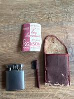 Vintage RONSON Aansteker met Accessoires, Antiek en Kunst, Ophalen of Verzenden