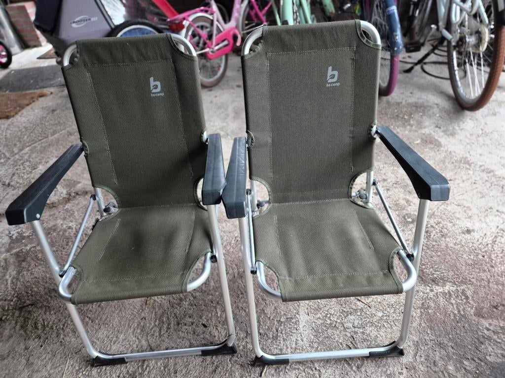 Twee Kinderkampeerstoel - Comfortabel en handig!, Caravans en Kamperen, Ophalen, Gebruikt, Campingstoel