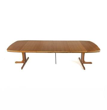 Vintage XXXL 4x verlengbare eettafel (300cm), jaren ‘60 beschikbaar voor biedingen