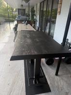Zeer mooie bartafel 80cm x 140cm (altijd binnen gestaan), Ophalen, Gebruikt