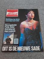 5.Aktueel 1986. Sade. Parijs Dakar Rally. Andre van Duin. Jo, Ophalen of Verzenden, 1980 tot heden, Tijdschrift