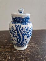 Blauw-witte gemberpot chinees porselein met deksel, Antiek en Kunst, Antiek | Keramiek en Aardewerk, Ophalen of Verzenden