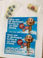 1 Efteling zegel 2018    4 Efteling zegels 2023, Kortingskaart